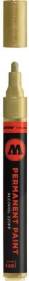 Перманентный маркер permanent paint 220PP 220401 золото 4 мм золотистый