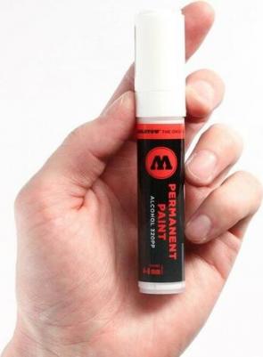 Перманентный маркер permanent paint 320PP 230160 белый 4-8 мм – фото 3