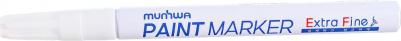 Маркер-краска лаковый "Extra Fine Paint Marker", БЕЛЫЙ, 1 мм, нитро-основа, EFPM-05 – фото 18