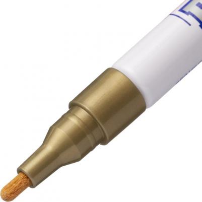 Маркер-краска лаковый "Slim", 2 мм, ЗОЛОТОЙ, нитро-основа, алюминиевый корпус, SPM-07 – фото 16