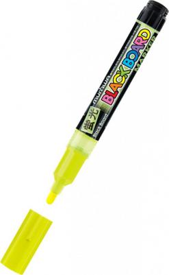 Маркер меловой "Black Board Marker" желтый, 3 мм, водная основа – фото 14
