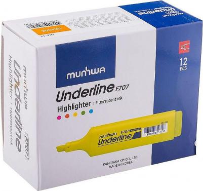 Текстовыделитель "UnderLine" оранжевый, 1-5мм – фото 2