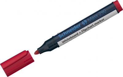 Маркер для досок и флипчарт Maxx 290 красный 2-3 мм – фото 1