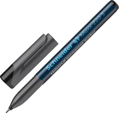 Маркер перманентный Maxx 220S черный игольчатый наконечник – фото 2