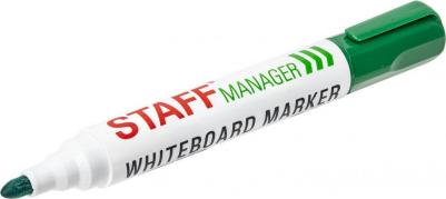 Маркер для доски, ЗЕЛЕНЫЙ, с клипом, круглый наконечник 5 мм, 151494 – фото 10