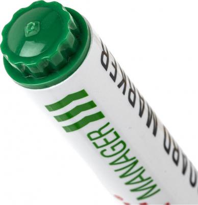 Маркер для доски, ЗЕЛЕНЫЙ, с клипом, круглый наконечник 5 мм, 151494 – фото 11