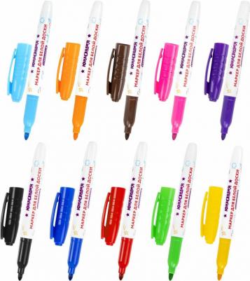 Маркеры стираемые для белой доски, набор 10 цветов, "Colorway", 3 мм – фото 10
