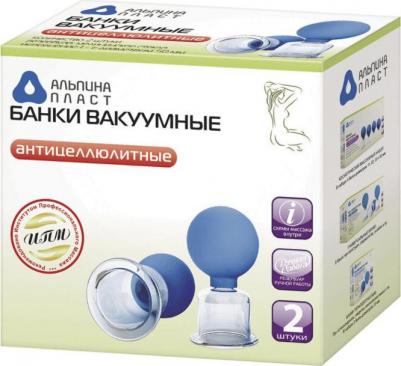 Банки вакуумные антицеллюл. пластик. 50мм №2