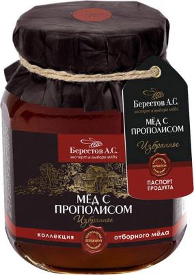 Мёд натуральный "С прополисом", коллекция Избранное, 500 г – фото 1