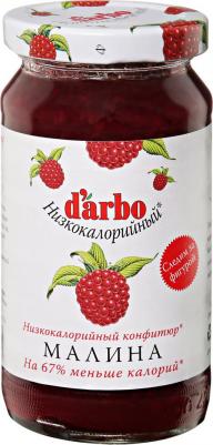 Конфитюр Малина с пониженной калорийностью 220г