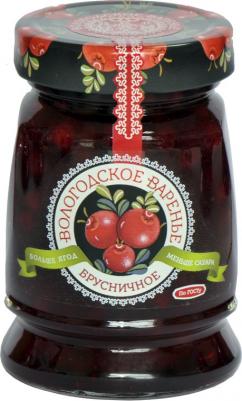 Варенье Вологодское Домашнее брусничное 370 г – фото 3