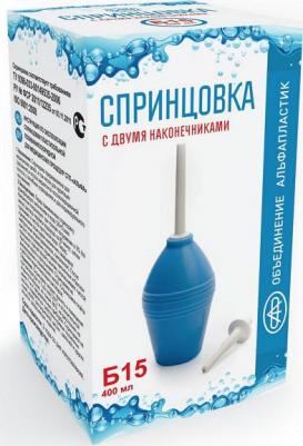 Спринцовка ПВХ два наконечника р.15 – фото 1