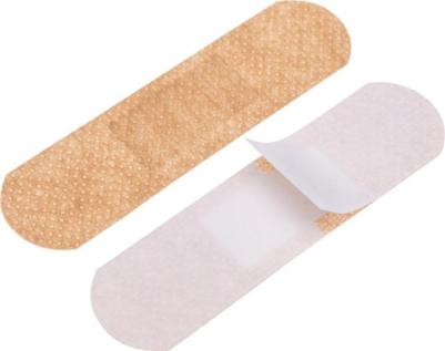 Пластырь на нетканой основе телесный Luxplast/Люкспласт 1,9см х 7,2см 20 шт – фото 1