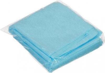 Простыни одноразовые нестерильные, комплект 20 шт., 80х200 см, СМС 22 г/м2, голубые, 02-932 – фото 3