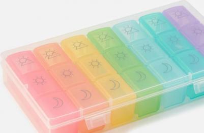 ТАБЛЕТНИЦА / Контейнер для лекарств и витаминов, "7 дней/3 приема BOX", 630848 – фото 9