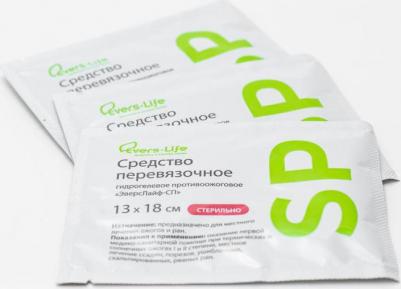 Средство перевязочное гидрогелевое стерильное противоожоговое ЭверсЛайф-СП Evers Life 13см х 18см – фото 2