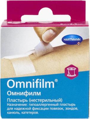 Пластырь Omnifilm фиксирующий 2,5x500 см. 1 шт – фото 4