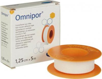 Пластырь Omnipor из нетканого материала гипоаллергенный 500x1,25 см. белый – фото 7