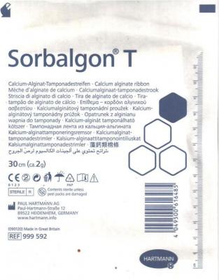 Sorbalgon T / Сорбалгон Т - тампонадная лента из волокон кальция-альгината