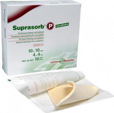 Suprasorb P / Супрасорб П - полиуретановая неадгезивная губчатая повязка, 15x20 см – фото 1