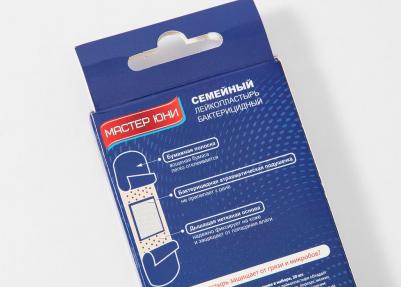 Лейкопластырь бактерицидный Master Unit Семейный на нетканной основе, 20 шт – фото 6