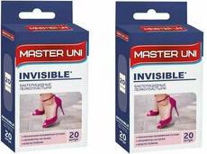 Набор пластырей 20 шт. INVISIBLE невидимый, на прозрачной полимерной основе, коробка с европодвесом, 0108-007 – фото 15