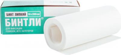Бинт липкий "Бинтли-Т" (10см х 200см) – фото 2