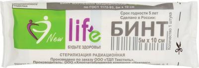 Бинт марлевый Life стерильный 5 м х 10 см плотность 27 г – фото 3