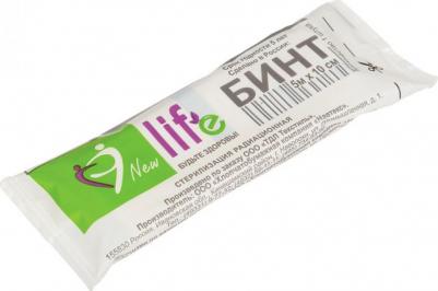 Бинт марлевый Life стерильный 5 м х 10 см плотность 27 г – фото 6