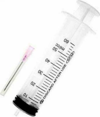 Шприц трехкомпонентный 50 мл игла 18G (1.2x40 мм, 25 штук в упаковке) – фото 4