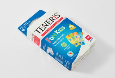 Лейкопластырь FUN KIDS бактерицидный с ионами серебра на полимерной основе с рисунками 20 шт – фото 12