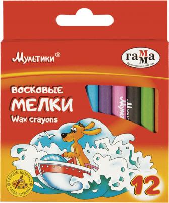 Восковые мелки "Мультики", 12 цветов, 8х90 мм, круглые, 2131018_01_29 – фото 11
