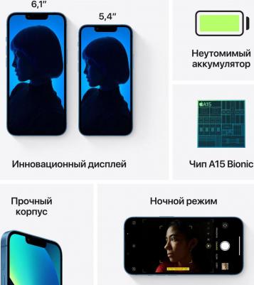 iPhone 13 128Gb, Midnight – фото 16