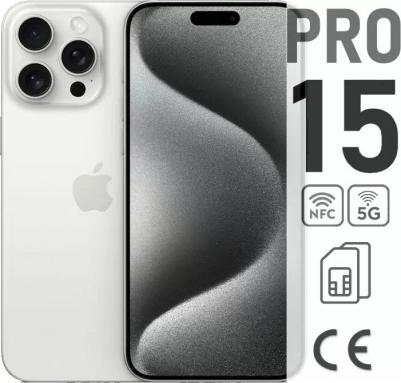 iPhone 15 Pro 1Tb, White Titanium – фото 4