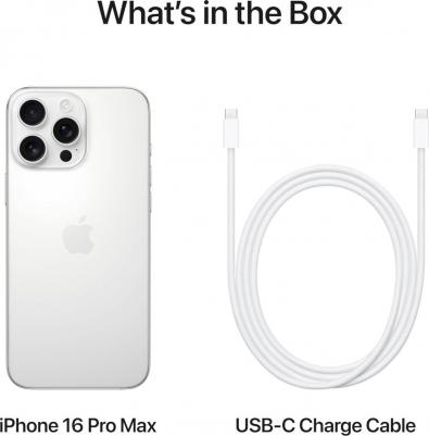 iPhone 16 Pro Max 256Gb, White Titanium – фото 1
