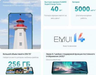 Nova 12i 8/256Gb, Black – фото 5