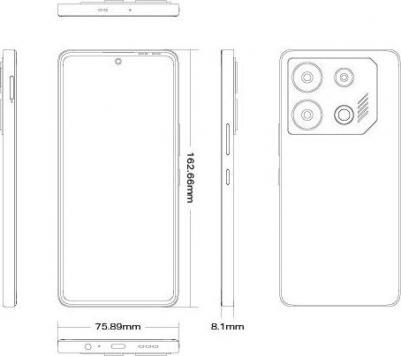 GT 10 Pro 8/256Gb, Cyber Black – фото 4