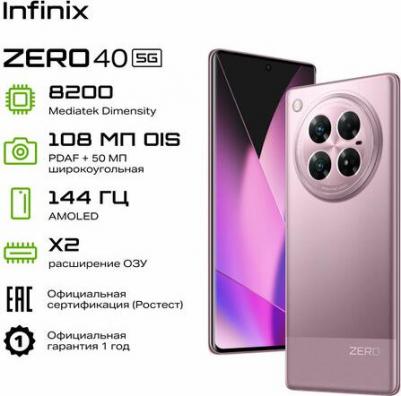 ZERO 40 5G 12/256Gb, Violet Garden – фото 6