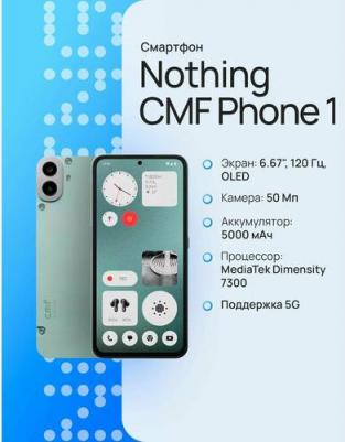 Phone (1) 8/128Gb, Green – фото 1