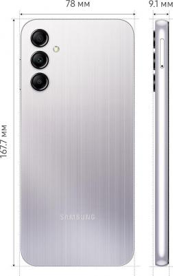 Galaxy A14 4/128Gb, серебряный – фото 11