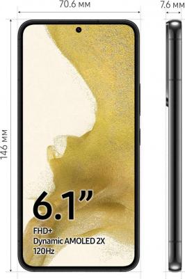 Galaxy S22 8/256Gb, черный фантом – фото 9