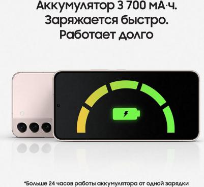 Galaxy S22 8/256Gb, розовый – фото 11