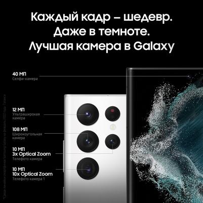 Galaxy S22 Ultra 12/256Gb, белый фантом – фото 14