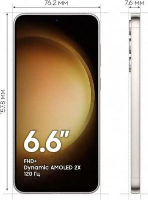 Galaxy S23 Plus 8/256Gb, кремовый – фото 2