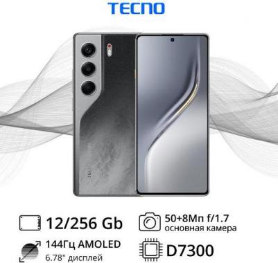 Camon 40 Premier 5G 12/256Gb, Galaxy Black – фото 2