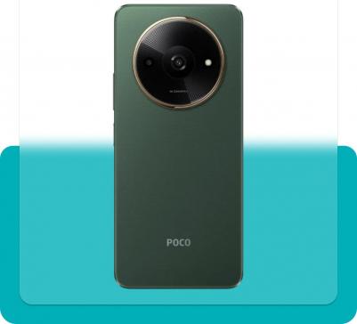 Смартфон Xiaomi POCO C61 4/128Gb, Green - купить по цене от