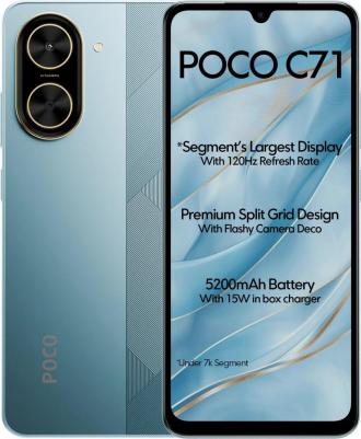 Poco C71 4/128Gb, Cool Blue – фото 8