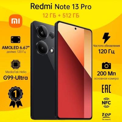 Redmi Note 13 Pro 12/512Gb, Midnight Black – фото 14