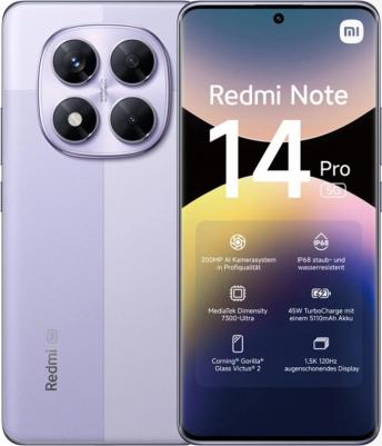 Redmi Note 14 Pro 5G 8/256Gb, Lavender Purple – фото 19
