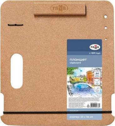 Планшет для пленэра МДФ А4, 330 х 360 мм, "Студия", магнитный зажим – фото 1
